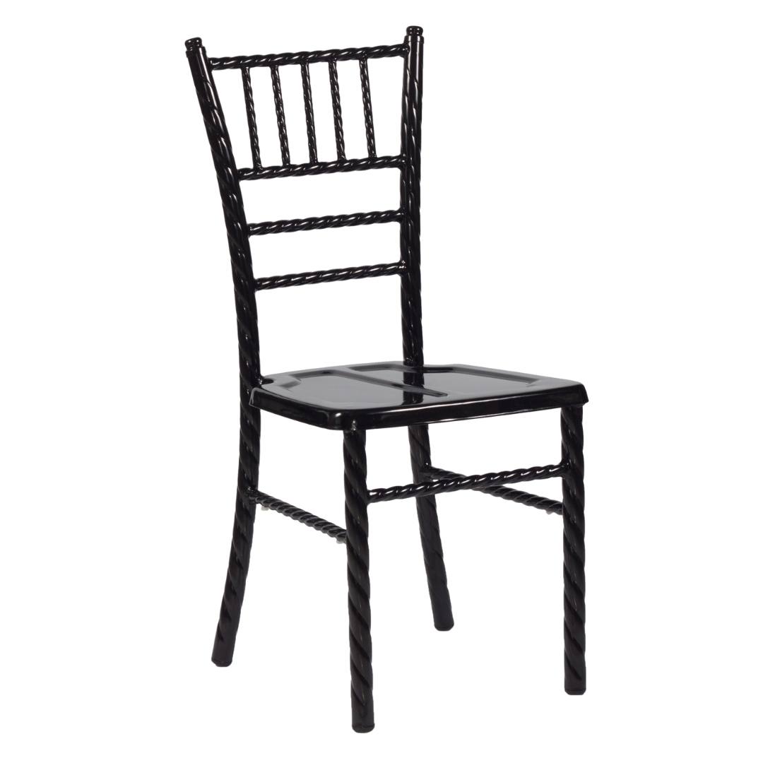 Premium Twisted Chiavari Chair Steel